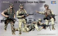 U.S. Marine Corps Irak 2003 (4 Fig. + Ausrüstung)