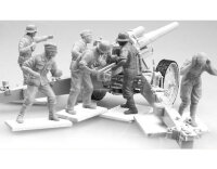 1/35 German s.FH 18 Field Howitzer Gun Crew