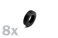 LKW-Reifen (Gummi) 8 Stück