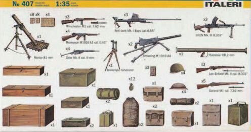 1/35 Accessories - Diorama-Zubehör l