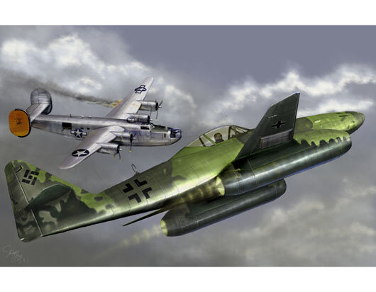 1/144 Messerschmitt Me-262 A-1a