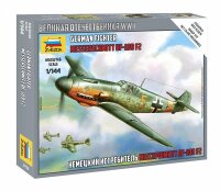 1/144 Messerschmitt Bf-109F-2 with display stand