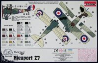 1/72 Nieuport 27 - French WWI Fighter