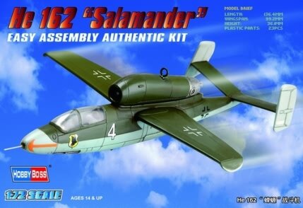 1/72 Heinkel He-162 Salamander
