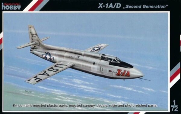 1/72 Bell X-1A/D "Second Generation"