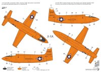 1/72 Bell X-1A/D "Second Generation"