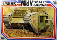 Mark IV Male" - Schwerer Panzer 1918 (WW 1)"