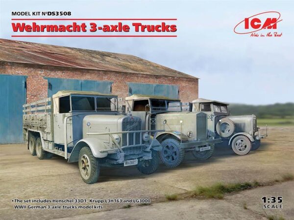 Wehrmacht 3-axle Trucks