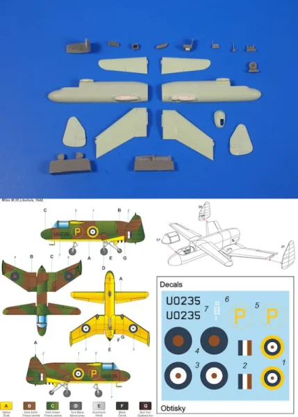 1/72 Miles M.35 Libellula 1942