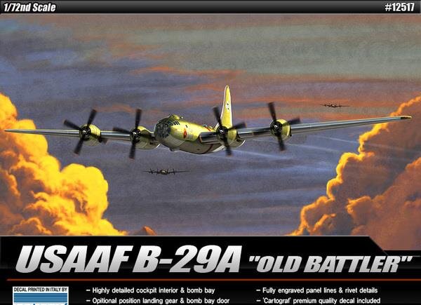 1/72 Boeing B-29A Superfortress USAAF "Old Battler"