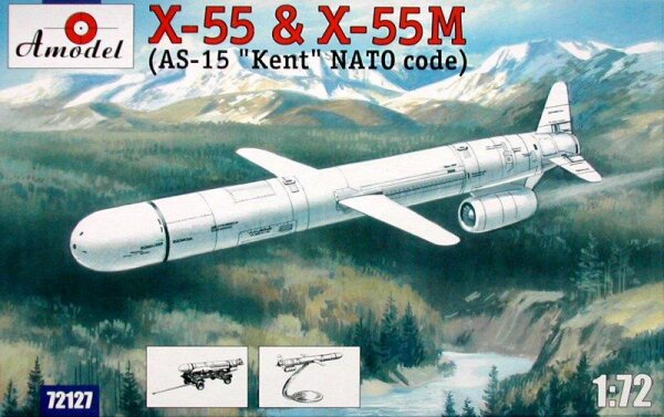 1/72 X-55 & X-55M Cruise Missile (AS-15 "Kent" Nato Code)