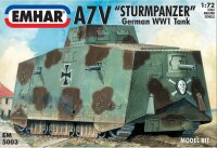 German A7V Sturmpanzerwagen" WWI Tank"