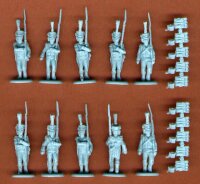 1/72 French Light Infantry Chasseurs (Marching)