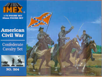 1/72 Confederate Cavalry - American Civil War