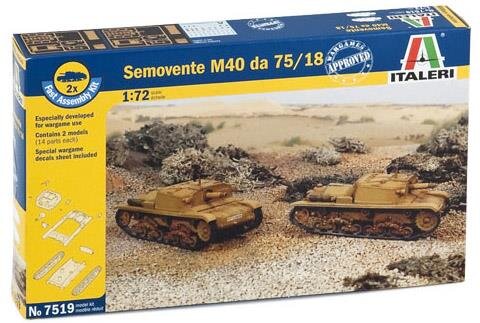 1/72 Semovente M40 da 75/32