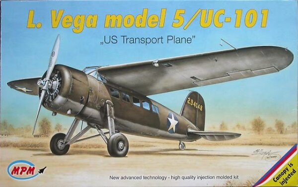 1/72 Lockheed Vega 5/UC-101 US Transport Plane