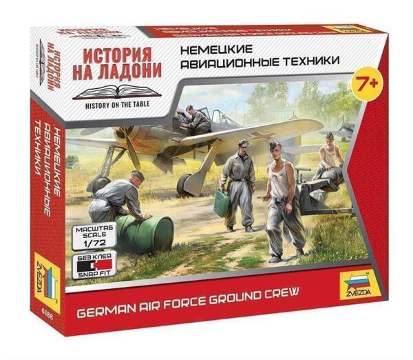 German Airforce Ground Crew 1:72