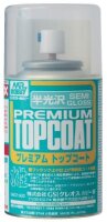 Mr. Hobby B-602 Premium Top Coat Semi-Gloss Spray 88 ml