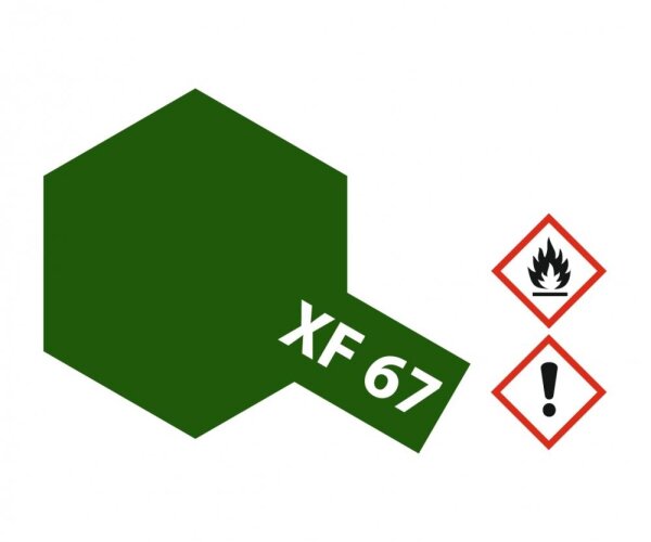 XF-67 NATO Grün (Bronzegrün RAL6031) matt / NATO Green 23ml