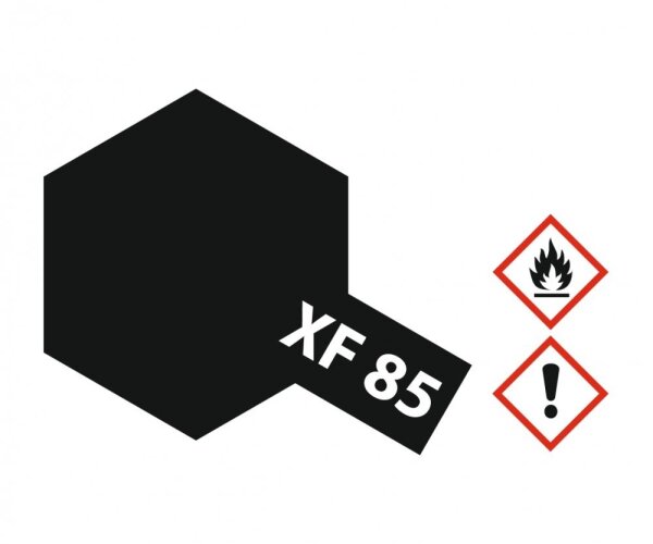 XF-85 Rubber Black / Gummischwarz, matt 10ml