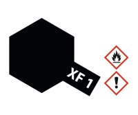 XF-1 Schwarz matt / Flat Black 23ml