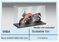 Modellbau-Vitrine 246 x 106 x 150 mm