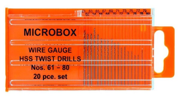 Bohrer Set Nr. 61 - 80