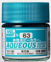 63 Metalic Blue Green / Blaugrün metallic (10 ml)