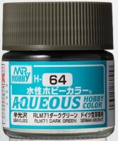 64 Dunkelgrün RLM71 seidenmatt (10 ml)
