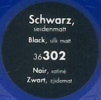 Schwarz, seidenmatt (RAL 9005)