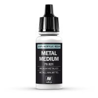 521 - Metal Medium, Metallisches Malmittel 18ml