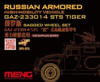 GAZ-233014 STS Tiger - Sagged Wheel Set