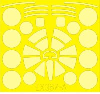 1/48 Boeing B-29A Super Fortress Mask for Revell