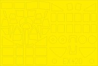 1/48 Sukhoi Su-2 Soviet Light Bomber Mask for Zvezda