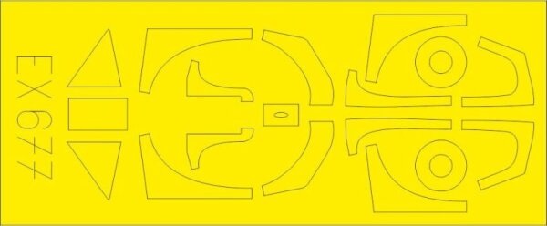 1/48 Focke-Wulf Fw-190A-8 Mask for Eduard Weekend