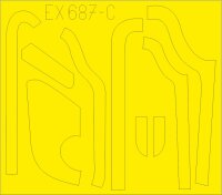 B-17G Flying Fortress anti-glare panels (DL & BO)