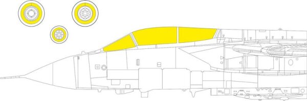 Panavia Tornado IDS TFace Masks (Eduard/Revell)