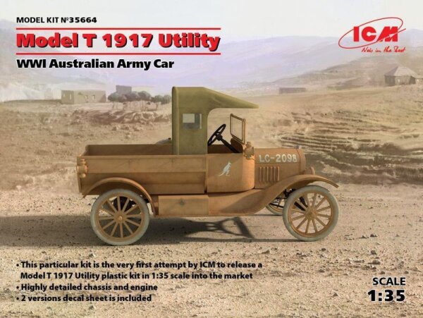 Model T 1917 Utility, WWI Australian Army Car