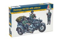 Zündapp KS750 Motorrad mit Seitenwagen