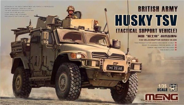 Husky TSV - British Army Tactical Support Vehicle