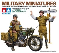 1/35 British BSA M20 Motorcycle with Military Police