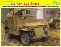 Armored 1/4 Ton 4x4 Truck w/Bazooka