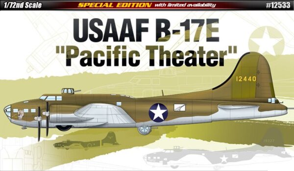 USAAF B-17E "Pacific Theater" 1:72