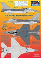 F-16A/F-16B/F-16C/F-16D Reinforcement Plates