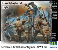 Hand-to-hand fight - German & British Infantrymen