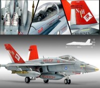 1/72 USMC F/A-18+ "VMFA-232 Red Devils"