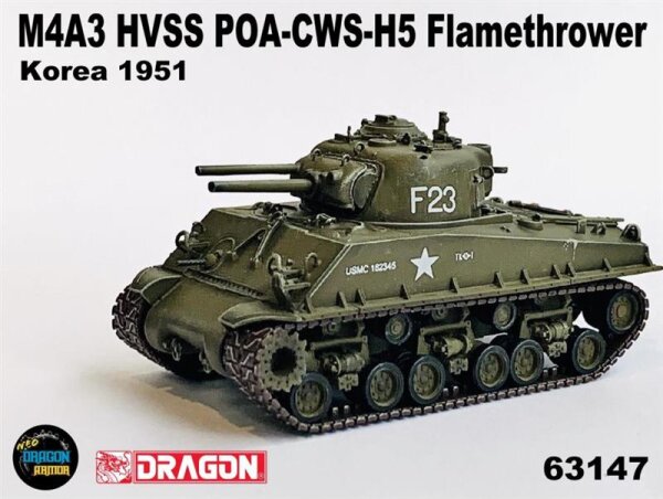 M4A3 HVSS POA-CWS-H5 Flamethrower Korea 1951