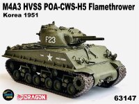 M4A3 HVSS POA-CWS-H5 Flamethrower Korea 1951