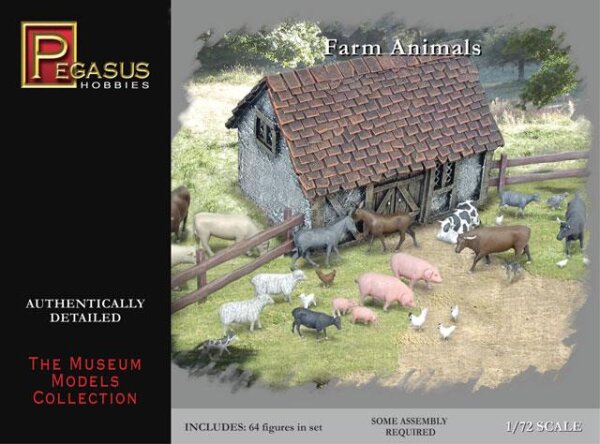 1/72 Farm Animals