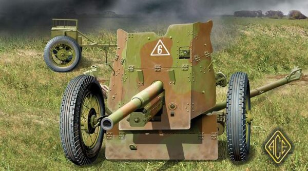 Soviet 45mm Anti-Tank gun model 1937